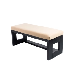 Ławka Pufa Tapicerowana Siedzisko Gładkie Cappucino LPG-6 Rozmiary od 50 cm do 200 cm