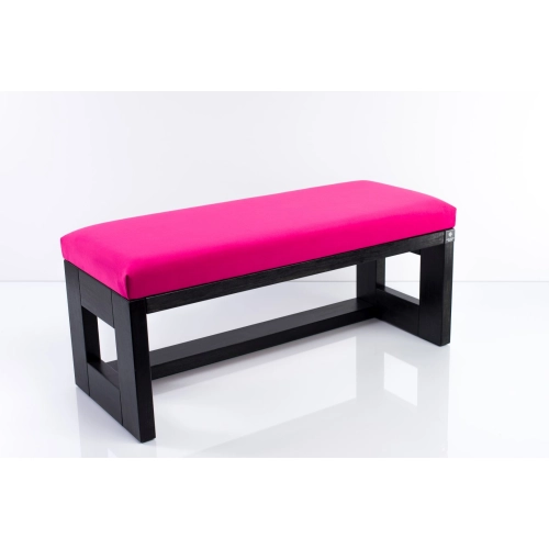 Ławka Pufa Tapicerowana Siedzisko Gładkie Różowy LPG-6 Rozmiary od 50 cm do 200 cm