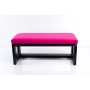 Ławka Pufa Tapicerowana Siedzisko Gładkie Różowy LPG-6 Rozmiary od 50 cm do 200 cm