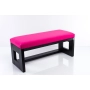Ławka Pufa Tapicerowana Siedzisko Gładkie Różowy LPG-6 Rozmiary od 50 cm do 200 cm