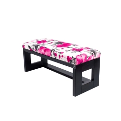 Ławka Pufa Tapicerowana Siedzisko Gładkie Róż LPG-6 Rozmiary od 50 cm do 200 cm