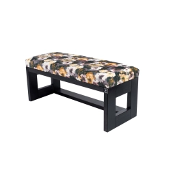 Ławka Pufa Tapicerowana Siedzisko Gładkie Print AA3 LPG-6 Rozmiary od 50 cm do 200 cm