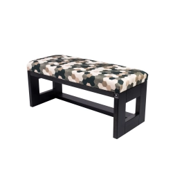 Ławka Pufa Tapicerowana Siedzisko Gładkie Print AC2 LPG-6 Rozmiary od 50 cm do 200 cm