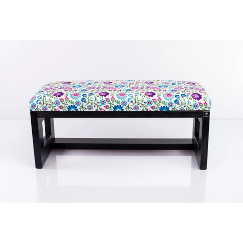 Ławka Pufa Tapicerowana Siedzisko Gładkie Kwiaty Łowieckie LPG-6 Rozmiary od 50 cm do 200 cm