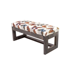 Ławka Pufa Tapicerowana Siedzisko Gładkie Butterfly 05 LPG-16 Rozmiary od 50 cm do 200 cm