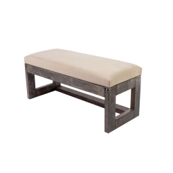 Ławka Pufa Tapicerowana Siedzisko Gładkie Cappucino LPG-16 Rozmiary od 50 cm do 200 cm