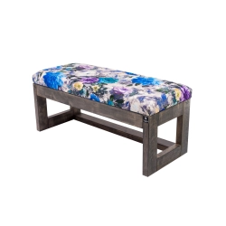 Ławka Pufa Tapicerowana Siedzisko Gładkie LEA 535 LPG-16 Rozmiary od 50 cm do 200 cm