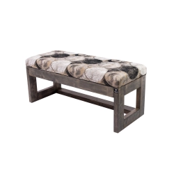 Ławka Pufa Tapicerowana Siedzisko Gładkie NODO 1396 LPG-16 Rozmiary od 50 cm do 200 cm