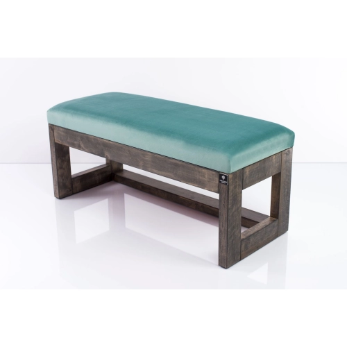 Ławka Pufa Tapicerowana Siedzisko Gładkie Mięta LPG-16 Rozmiary od 50 cm do 200 cm