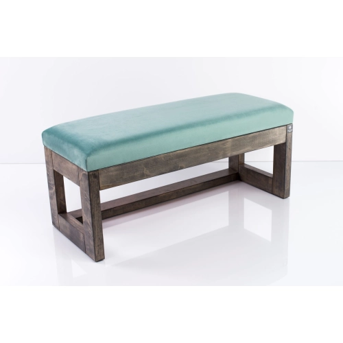 Ławka Pufa Tapicerowana Siedzisko Gładkie Mięta LPG-16 Rozmiary od 50 cm do 200 cm