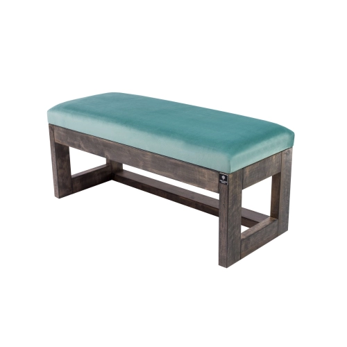 Ławka Pufa Tapicerowana Siedzisko Gładkie Mięta LPG-16 Rozmiary od 50 cm do 200 cm