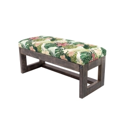 Ławka Pufa Tapicerowana Siedzisko Gładkie Tropic 01 LPG-16 Rozmiary od 50 cm do 200 cm