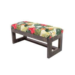Ławka Pufa Tapicerowana Siedzisko Gładkie Tropic 02 LPG-16 Rozmiary od 50 cm do 200 cm