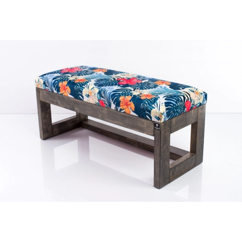 Ławka Pufa Tapicerowana Siedzisko Gładkie Tropic 03 LPG-16 Rozmiary od 50 cm do 200 cm
