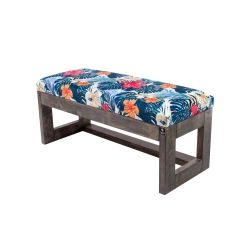 Ławka Pufa Tapicerowana Siedzisko Gładkie Tropic 03 LPG-16 Rozmiary od 50 cm do 200 cm