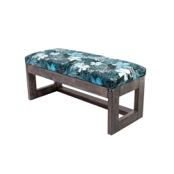 Ławka Pufa Tapicerowana Siedzisko Gładkie Tropic 05 LPG-16 Rozmiary od 50 cm do 200 cm