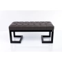 Ławka Pufa Pikowana Grafit Ekoskóra LPM-1 Rozmiary od 50 cm do 200 cm