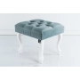 Taboret Pufa Pikowana Popiel Guzik Kryształ LPP-0 Rozmiary