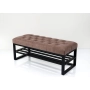 Ławka Pufa Pikowana Industrialna