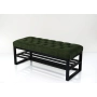 Ławka Pufa Pikowana Industrialna