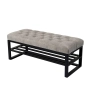 Ławka Pufa Pikowana Industrialna