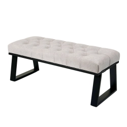 Ławka Pufa Pikowana Industrialna