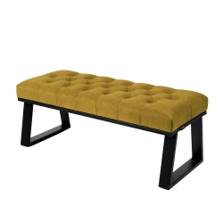 Ławka Pufa Pikowana Industrialna