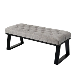 Ławka Pufa Pikowana Industrialna