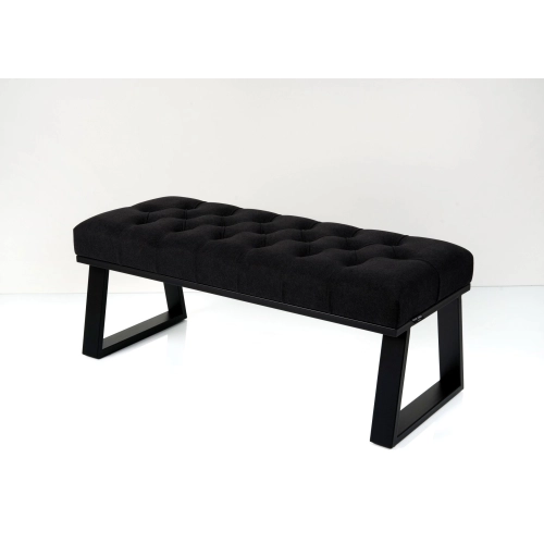 Ławka Pufa Pikowana Industrialna