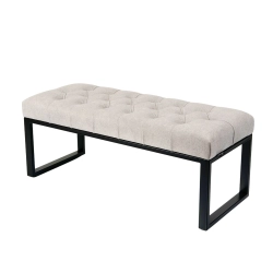 Ławka Pufa Pikowana Industrialna