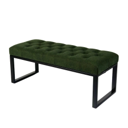 Ławka Pufa Pikowana Industrialna