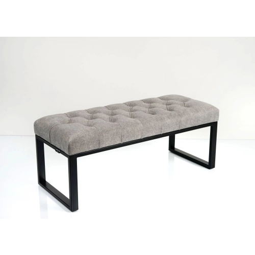 Ławka Pufa Pikowana Industrialna