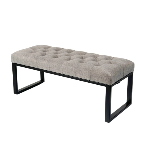 Ławka Pufa Pikowana Industrialna