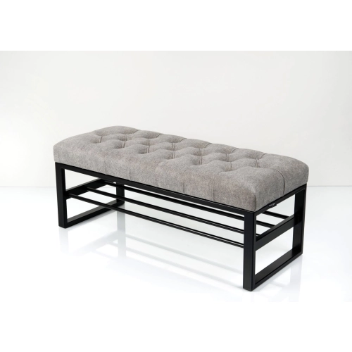 Ławka Pufa Pikowana Industrialna