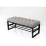 Ławka Pufa Pikowana Industrialna