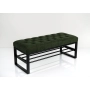 Ławka Pufa Pikowana Industrialna