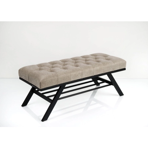 Ławka Pufa Pikowana Industrialna