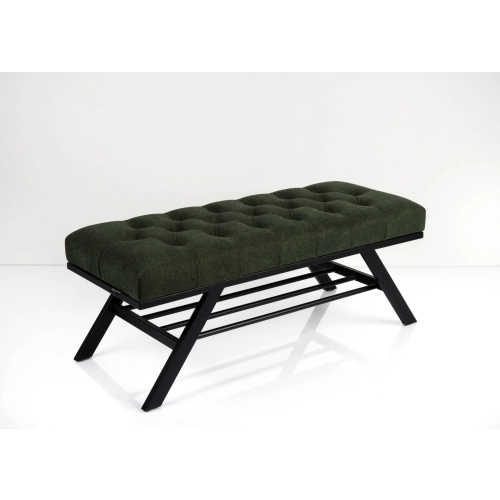 Ławka Pufa Pikowana Industrialna