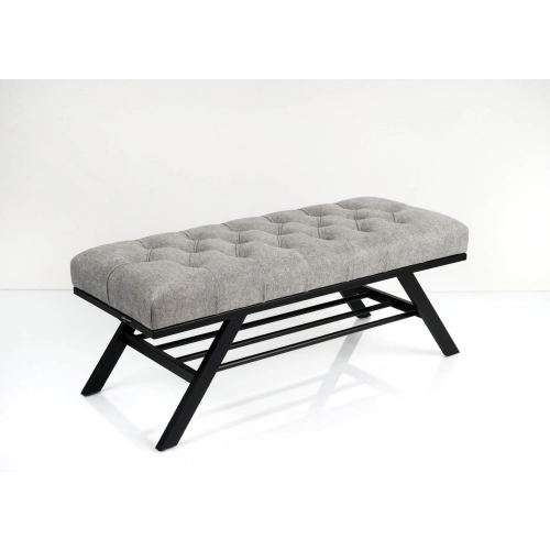 Ławka Pufa Pikowana Industrialna