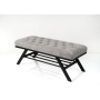 Ławka Pufa Pikowana Industrialna