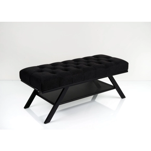 Ławka Pufa Pikowana Industrialna