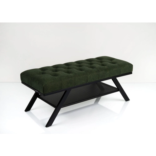 Ławka Pufa Pikowana Industrialna