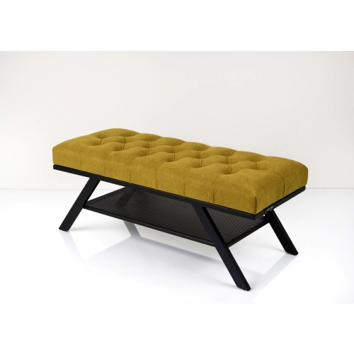 Ławka Pufa Pikowana Industrialna