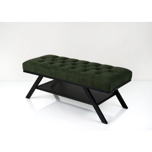 Ławka Pufa Pikowana Industrialna