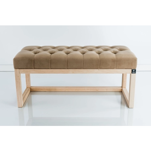 WYPRZEDAŻ Pufa Pikowana Cappucino Guzik Tapicerowany LPP-2 Rozmiary od 50 cm do 200 cm