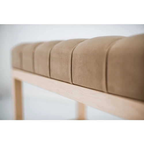 WYPRZEDAŻ Pufa Pikowana Cappucino Guzik Tapicerowany LPP-2 Rozmiary od 50 cm do 200 cm