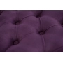 WYPRZEDAŻ Ławka Pikowana Fioletowy Guzik Tapicerowany LPP-2 Rozmiary od 50 cm do 200 cm