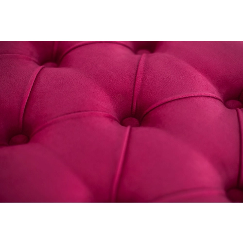 WYPRZEDAŻ Ławka Pikowana Różowy Guzik Tapicerowany LPP-2 Rozmiary od 50 cm do 200 cm