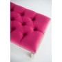 WYPRZEDAŻ Ławka Pikowana Różowy Guzik Tapicerowany LPP-2 Rozmiary od 50 cm do 200 cm