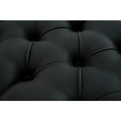 WYPRZEDAŻ Ławka Pikowana Grafitowy Guzik Tapicerowany LPP-2 Rozmiary od 50 cm do 200 cm